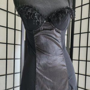 Black slip / chemise, Fredericks, S